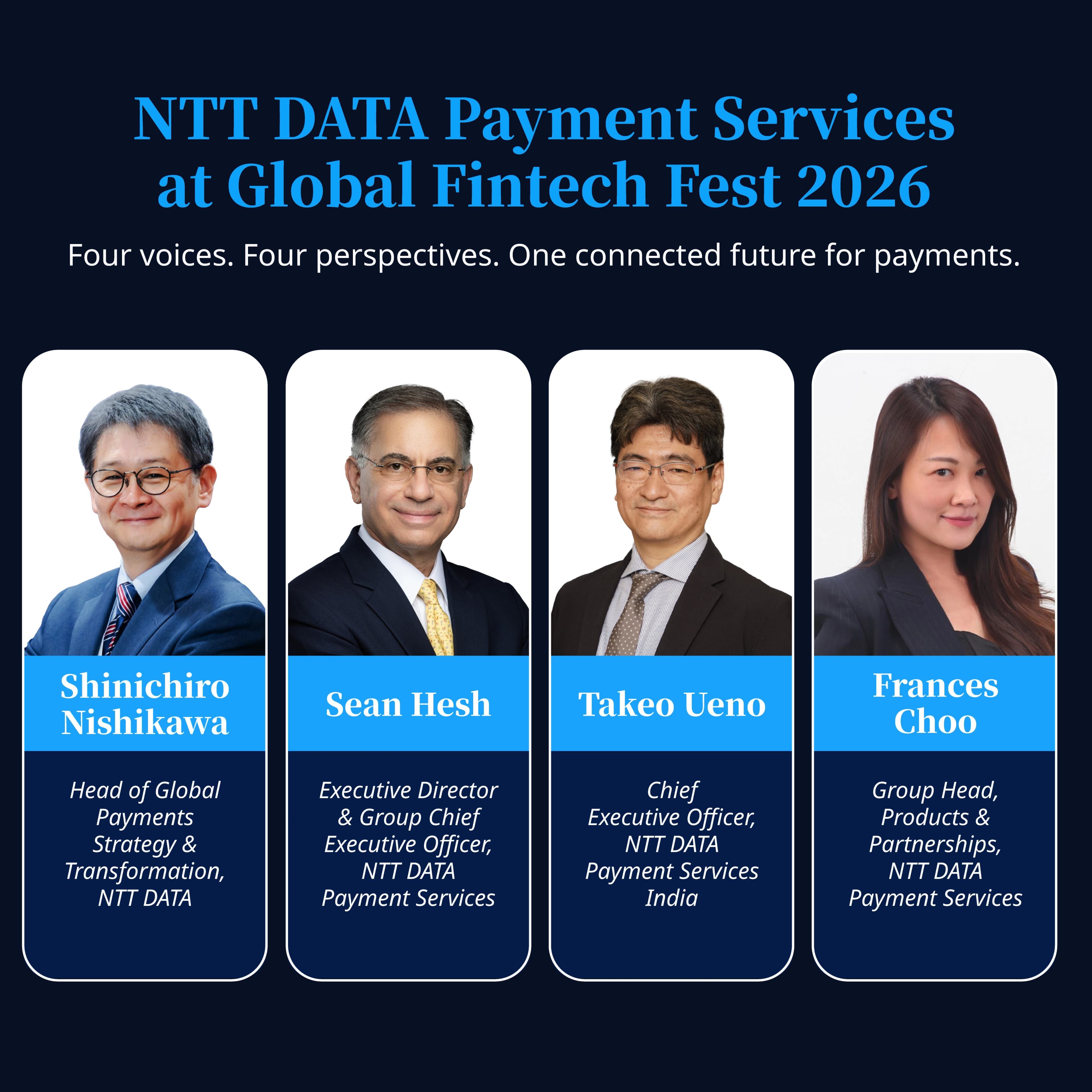 NTT DATA Payment Services Leaders to Speak at GFF 2026