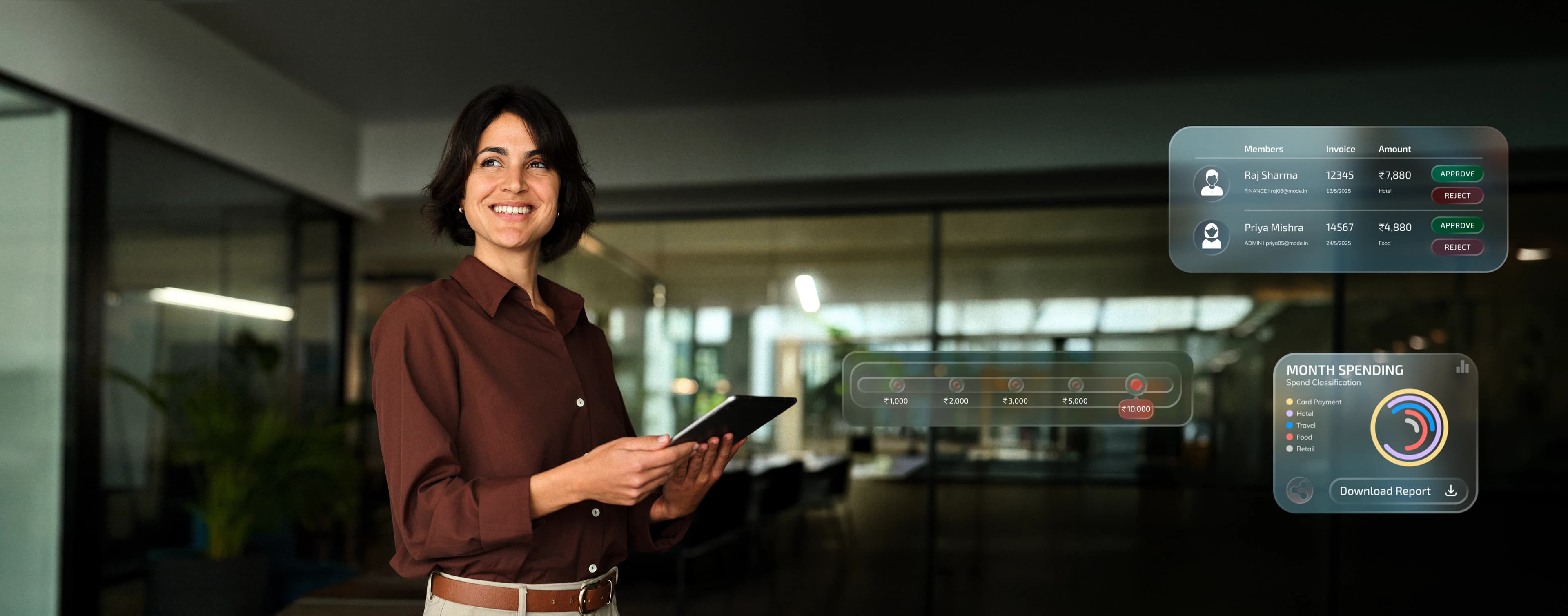 Transform Your Operations with Total,

 Uninterrupted Spend Visibility.